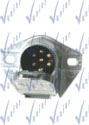 Conector Hembra 7 Polos Importado