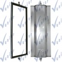 Espejo En Aluminio 6- 1/2 x 16  Universal (1 Pieza)