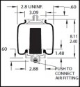 Bolsa Cabina Freightliner(Grapa)1S5-175=1852651000=7215=7207=1S7207=ABSZ70-7215=500.867-01 Firestone