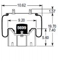 Bolsa Suspension 1R13-124=8710=8755=S22046=S21623=10 10-15S711=1K17B-5 Firestone