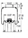 Bolsa Suspension Hendrickson 1R13-038=9122=64273=11 10.5-21 A 313=AB1D28C-9122=1K19L-11 Firestone