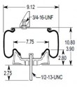 Bolsa Suspension Kenworth 1R11-219=9617=69656=K303-18=66112=1K15LA-1 Firestone