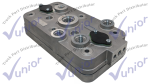Cabeza Compresor Bendix  BA922 Doble Piston con tapa RB922 Robur