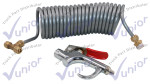 Manguera P/Sopletear Gris 1/4 C/Pistola Importado