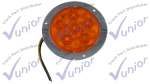 Plafon Redondo 12 Leds B/Crom P/Un AMB  Refividrio