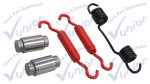 Kit De Freno Zapata 4076 Eje Dana 284 Meritor 845 Worker 8-150 9-150. Amercan Brakeblok