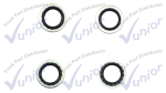 Sello De Conexión  De Combustible 12mm, ID 18.3mm, OD 1.2mm Espesor CUM3963990