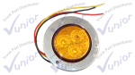 PLafon Redondo Ambar 2 Con Arillo Cromado Para Remachar FEC7697300=6299993008