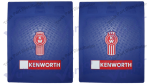Jgo Lodera 24X30 kenworth Azul Esc Letrero. Metal&Colors