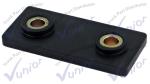 Soporte P/Bisagra Cofre Kenworth T680 Rectangular-Doble Atn L136006=M75006=13857=680.121 Mansons