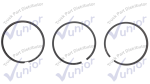 Anillos Compresor Knorr LP4964 Scania, Mercedes 020 (88mm) (01.136.20)