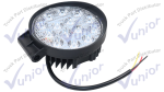 Faro Redondo Blanco y Ambar 14 LED 42W Modelo X H4. Racingtec