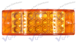 Plafon Lateral 24 Leds Ambar JPFEC7692600. Racingtec