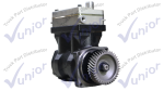 Compresor Aire Wabco Mercedes OM906 Doble Piston MB9061305215=VA1100225002=JJ4115530040. Robur
