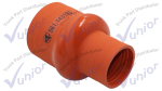 Manguera Turbocargador L.5" DI:3" a 1.937" Admision Navistar JJ1659046C1. Automann