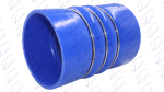 Manguera Silicon Post Enfriador 4"x6" 3 Anillos sin Refuerzo Azul JJHE8716. Best Parts