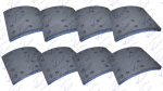 Jgo Balata Freno Tambor Zapata 4515GD Azul FF JPFDON-D20004515GD-. DON