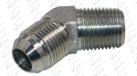 Codo 45° Abocinado (10) 5/8" JIC x (8) 1/2" NPT Acero JJ10VTX-S