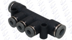 Conector Multiple 1/4 5/32