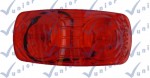 Plafon Rectangular Rojo 4 Pulgadas Lateral 12 Volt