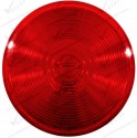 Plafon Redondo Rojo 4" Trasero 12 Volts