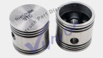 Jgo Piston Compresor TF500 Std (2Pzas) Fama