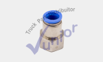 Conector Recto Hembra Prestolock 1/2 X 1/2 (325) Ktc